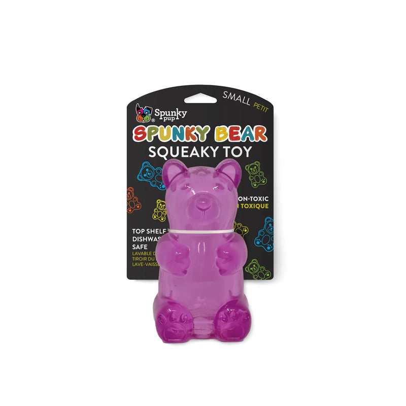 Spunky Pup Squeaky Gummy Bear dog toy