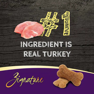 Zignature Ziggy Bars GF Turkey Formula for Dogs