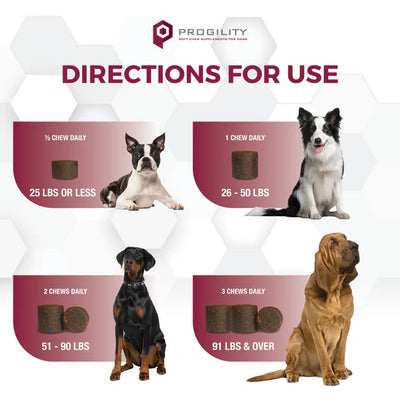 Progility Urinary Support W D-Mannose (90 ct) Chews for Dogs