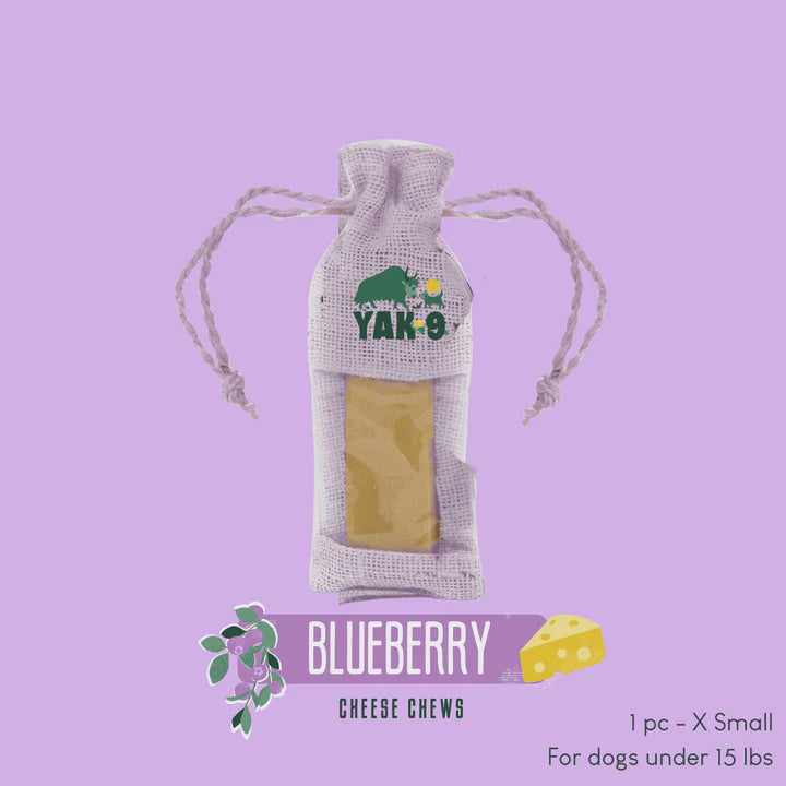 Yak9 Blueberry Yak Cheese Chew for Dogs