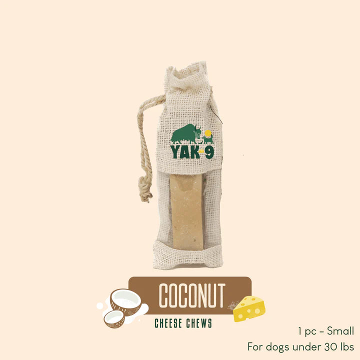 Yak9 Coconut Yak Cheese Chews for Dogs