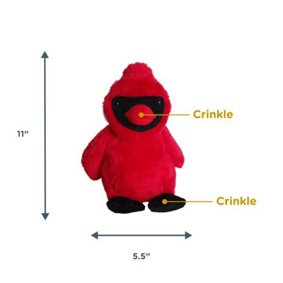 Tall Tails Interactive Dog Toy- Animated Cardinal