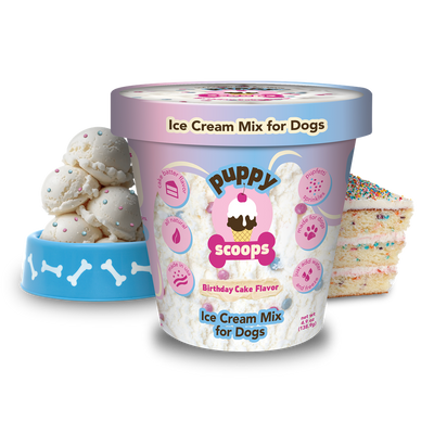 Puppy Scoops -  Ice Cream MIX  for Dogs - MADE IN USA