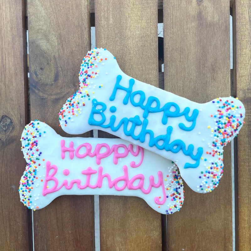 Bakery Birthday Bones by Preppy Puppy for Dogs