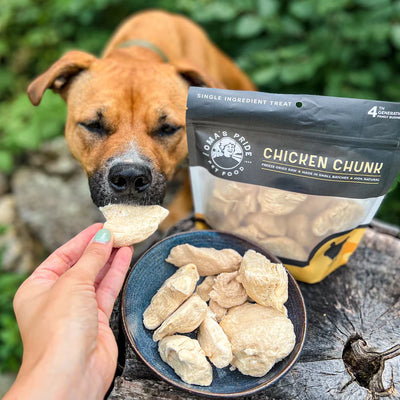 Oma's Pride - Freeze Dried Chicken Breast treats for dogs