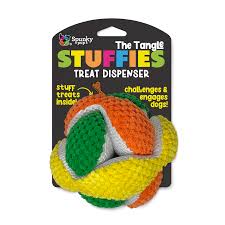 Spunky Pup Stuffies Treat Dispensing Plush dog toy