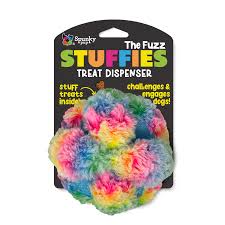 Spunky Pup Stuffies Treat Dispensing Plush dog toy