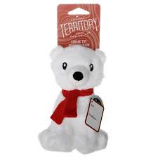 Territory Plush Squeak Polar Bear