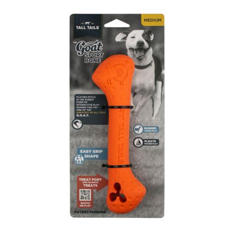 Tall Tails GOAT Sport Bones Durable & Interactive Dog Toys