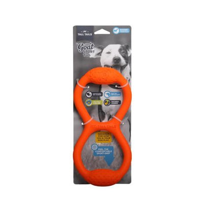 Tall Tails GOAT Rubber Tug 11" Interactive Dog Toy