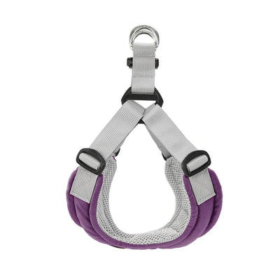 Gooby Memory Foam Step in Harness Purple