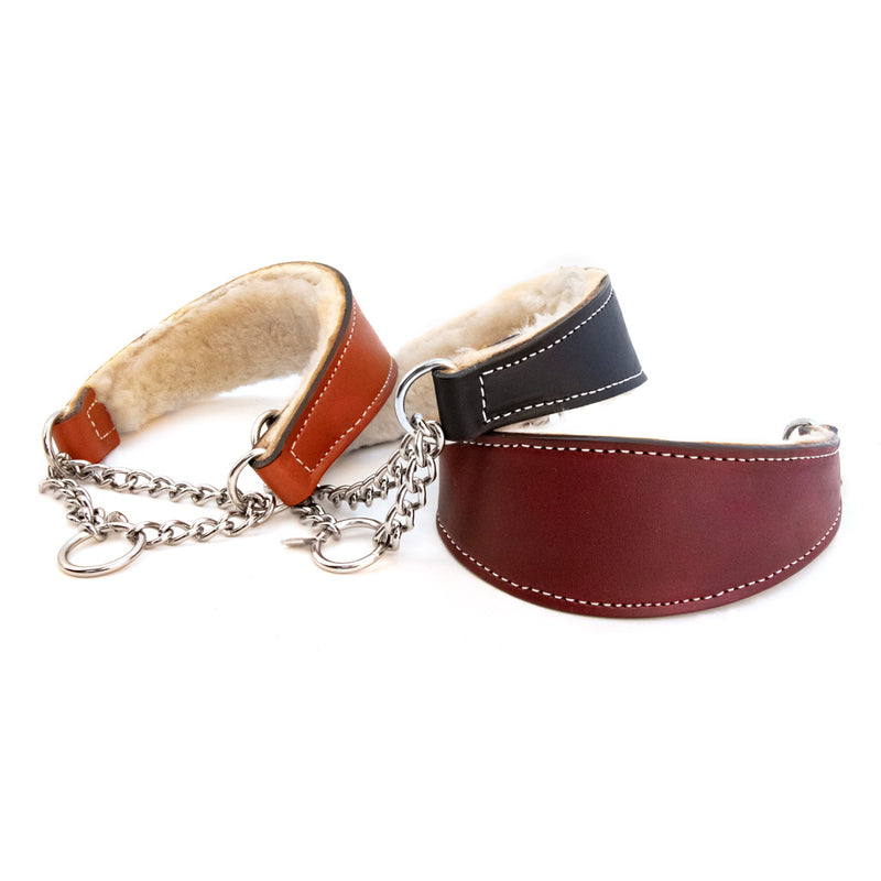 Martingale Shearling-Lined Collar