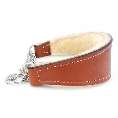 Martingale Shearling-Lined Collar