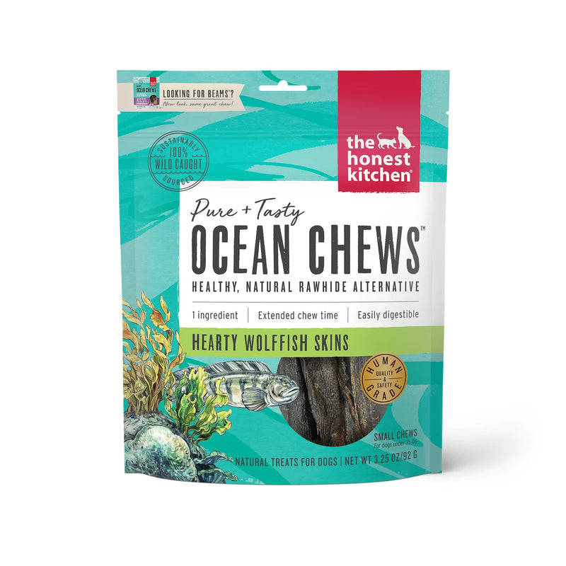 Honest Kitchen- Beams Chews Wolf Fish 6.0 oz (large)