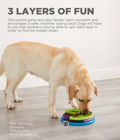 Outward Hound Lickin Layers Puzzle Feeder