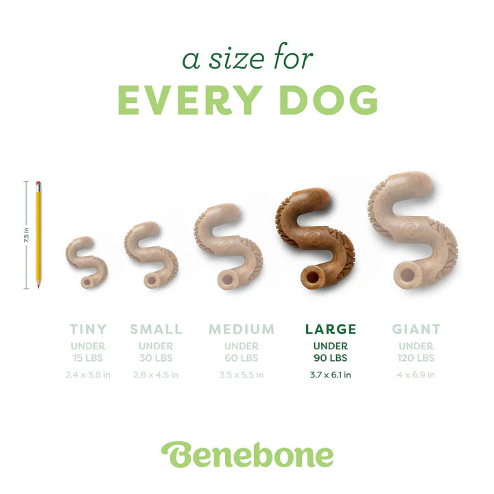 Benebone Dental Tripe Bone Chew for Dogs