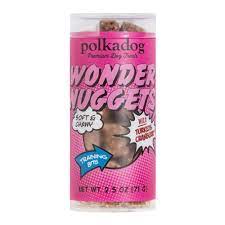 Polkadog Wonder Nuggets Training Treats TO GO 2.5 oz.