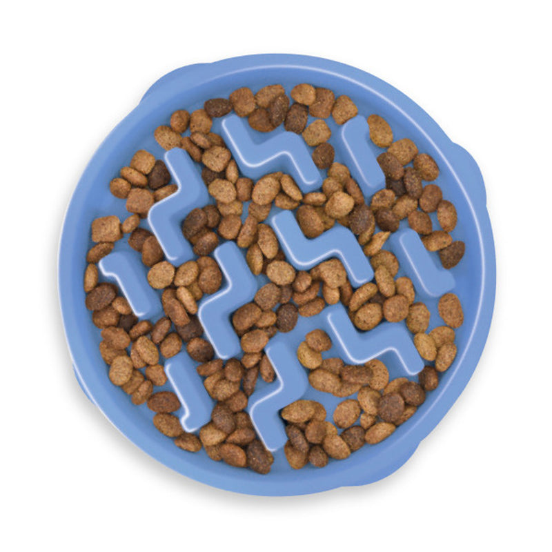 Fun Feeder Blue Slo Bowl- Medium