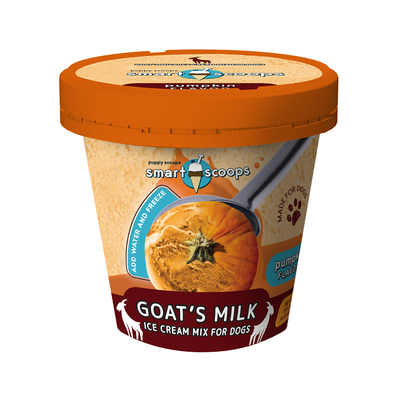 Smart Scoop's Goat's Milk Ice Cream for dogs