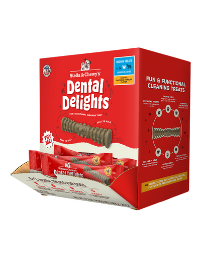 Stella & Chewy's Dental Delights INDIVIDUAL Sticks for Dogs