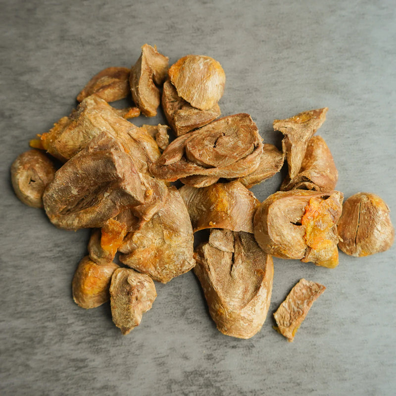 Grain-free freeze-dried turkey hearts for dogs and cats, nutrient-dense superfood