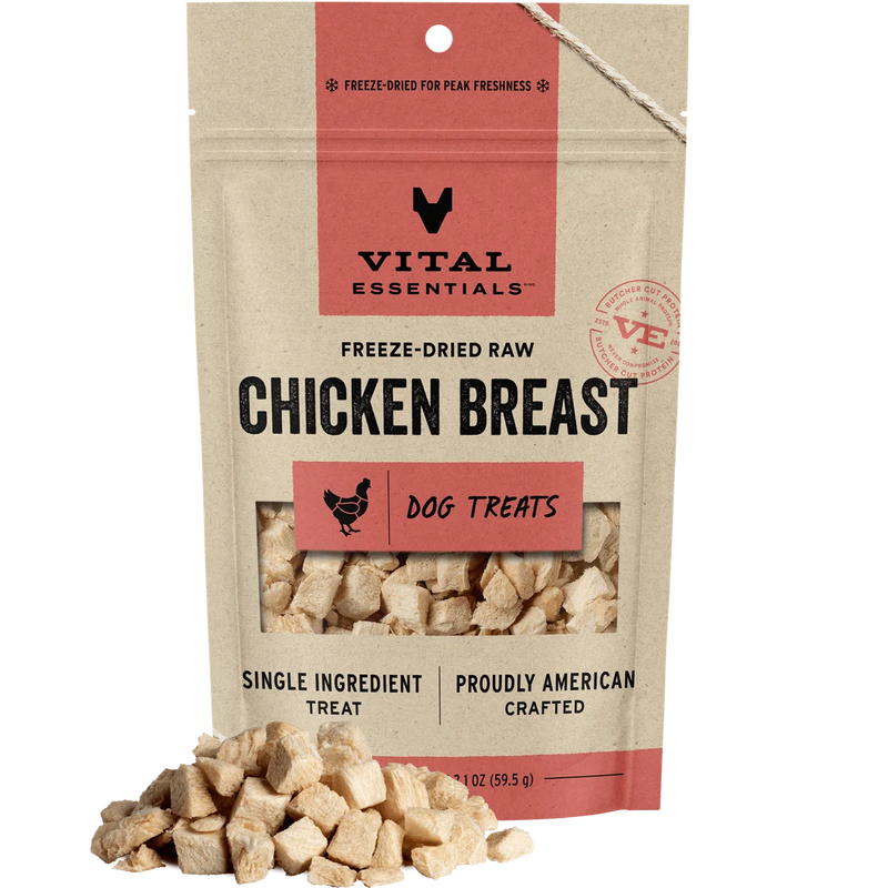 Vital Essentials Chicken Breats Treats 2.1oz