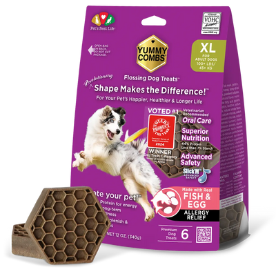 Yummy Combs Canine Dental Treat Bag  12 oz