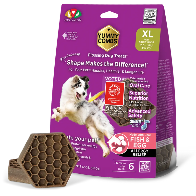 Yummy Combs Canine Dental Treat Bag  12 oz