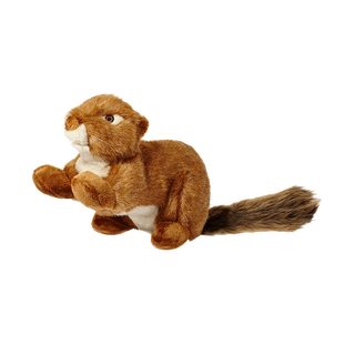 Fluff & Tuff Red Squirrel (squeakerless) Durable Plush Dog Toy