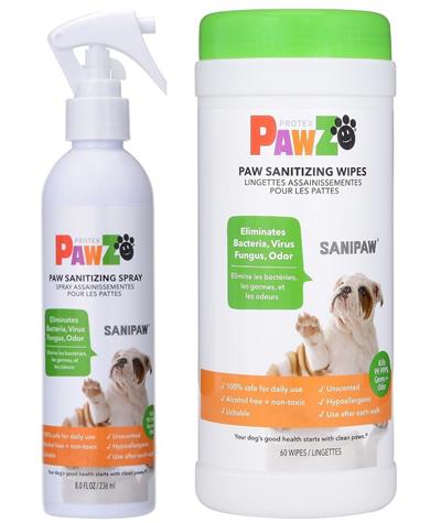 PawZ Sanitizing Wipes for Dogs