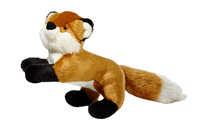 Fluff & Tuff Hendrix Fox- durable plush toy for dogs