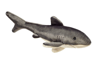 Fluff & Tuff Mac the Shark- durable plush toy for dogs