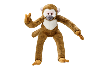 Monkey Albert Plush Tough Dog Toy