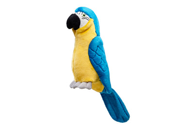 Jimmy the Parrot Plush Durable Dog Toy