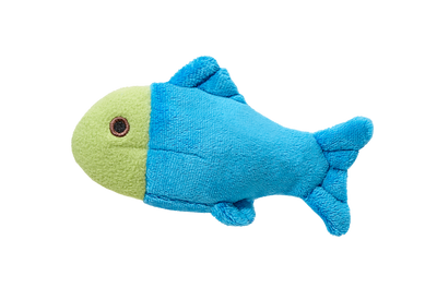 Fluff & Tuff Molly Fish Plush Dog Toy