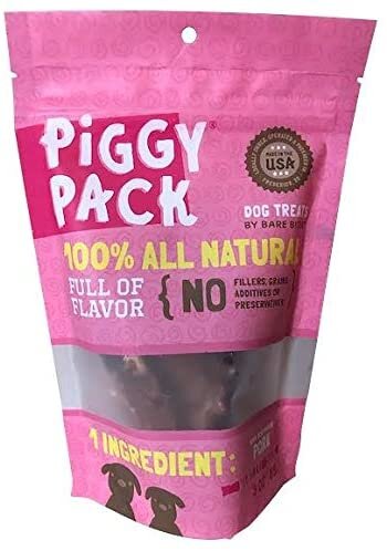Bare Bites Piggy Pack Treats for Dogs