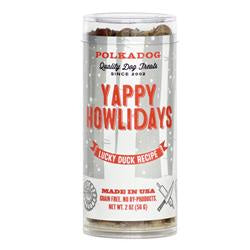 Yappy Howlidays Duck Bits 2 oz Tube for Dogs