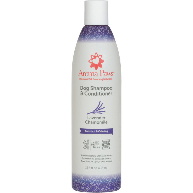 Lavender Chamomile Aromatherapy Shampoo for dogs with itchy skin