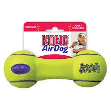 Kong AirDog Squeaker Dumbbell Toy for Dogs