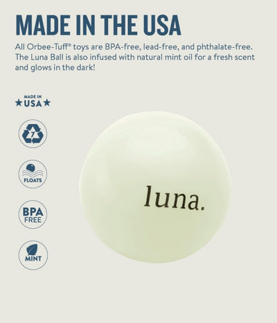 Planet Dog Luna Dog Ball- Orbee Tuff