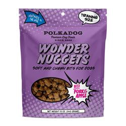 Polka Dog Wonder Nuggets Pork & Apple for Dogs - MADE IN USA