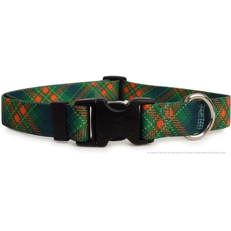 Green Kilt Tartan Plaid Dog Collar