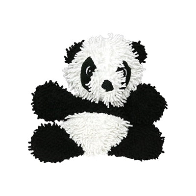 Mighty Microfiber Panda Bear Durable Dog Toy