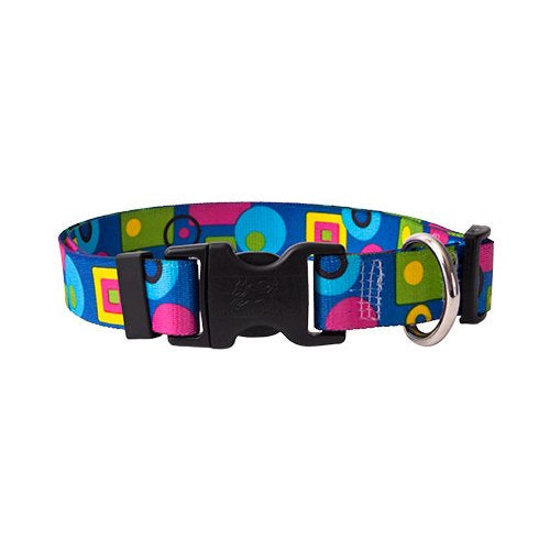 Geometric Colors Dog Collar