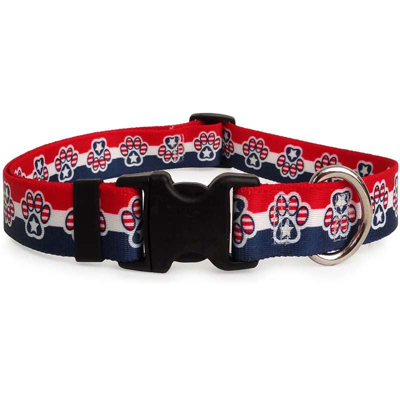 Patriotic Paws Dog Collar- USA made