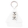 White Sailboat Leather Doggie Training Bell