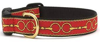 American Traditions Dog Collar - Love you to Bits pattern - MADE IN USA