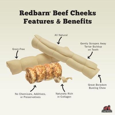 Beef Cheek Roll Chew for Dogs - All Natural
