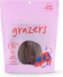 Bocce's Grazers Jerky Treats for Dogs