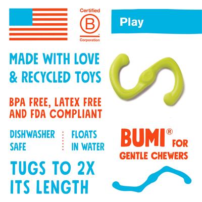 Bumi Durable Dog Play & Tug Toy - MADE IN USA